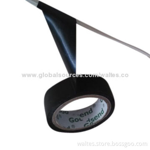 Black Color PVC Tape for Wire Harness Protecting